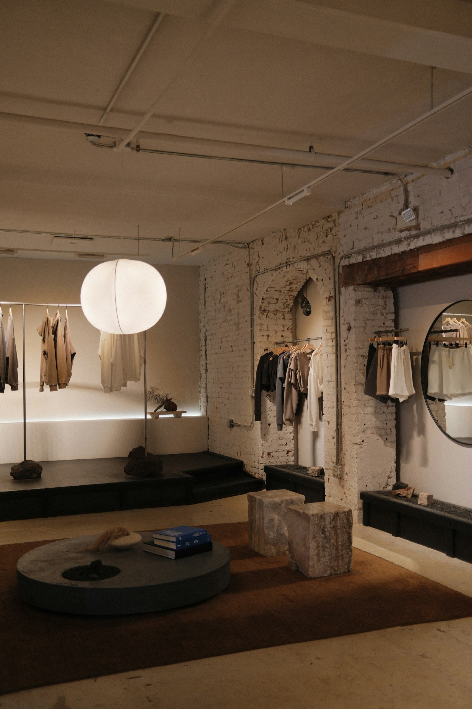 A modern retail boutique
